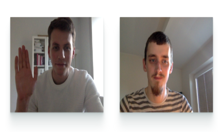 Get Meet – Real time video calling website screenshot 1