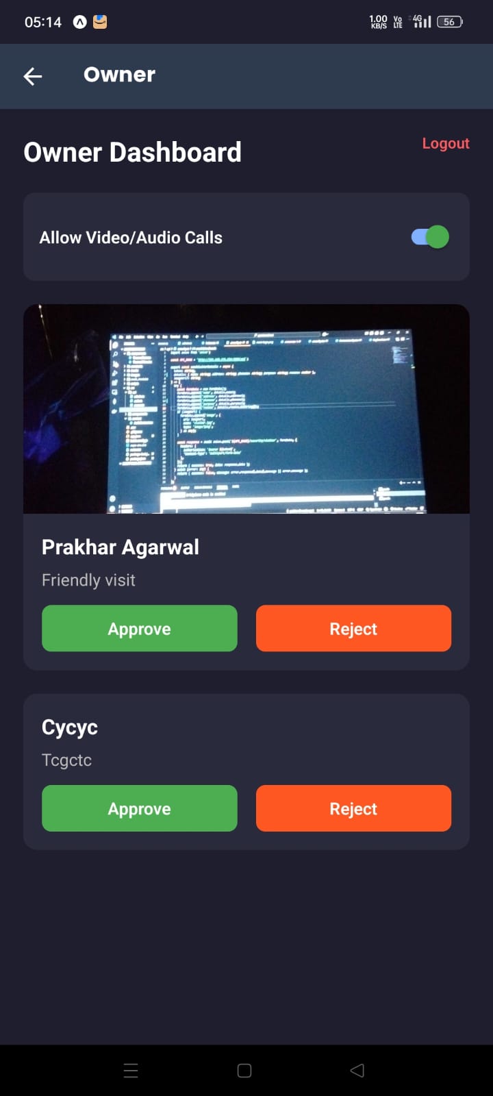 Gate Keeper – Apartment Visitor Entry System screenshot 5
